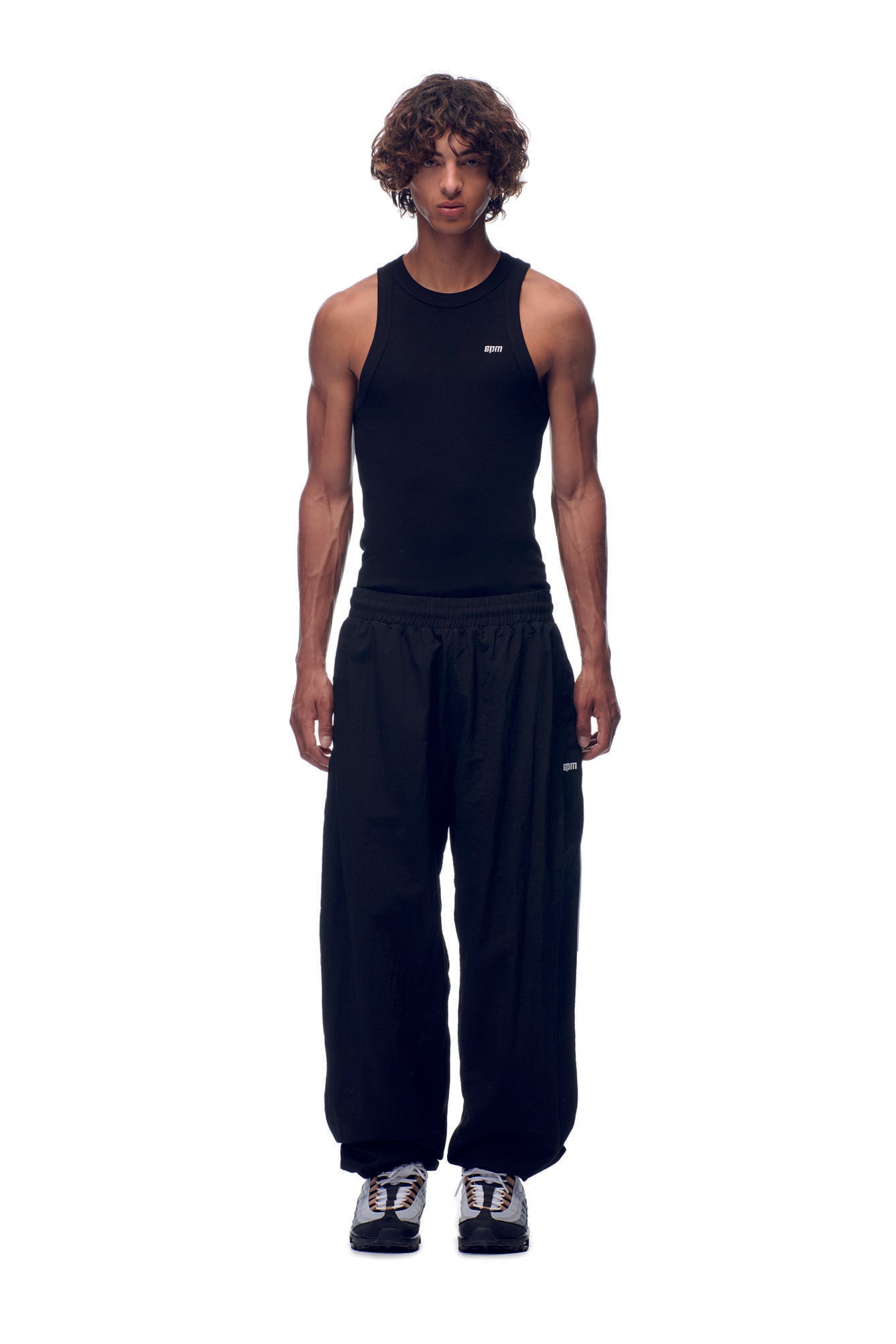 NH NYLON TRACKPANTS BLACK