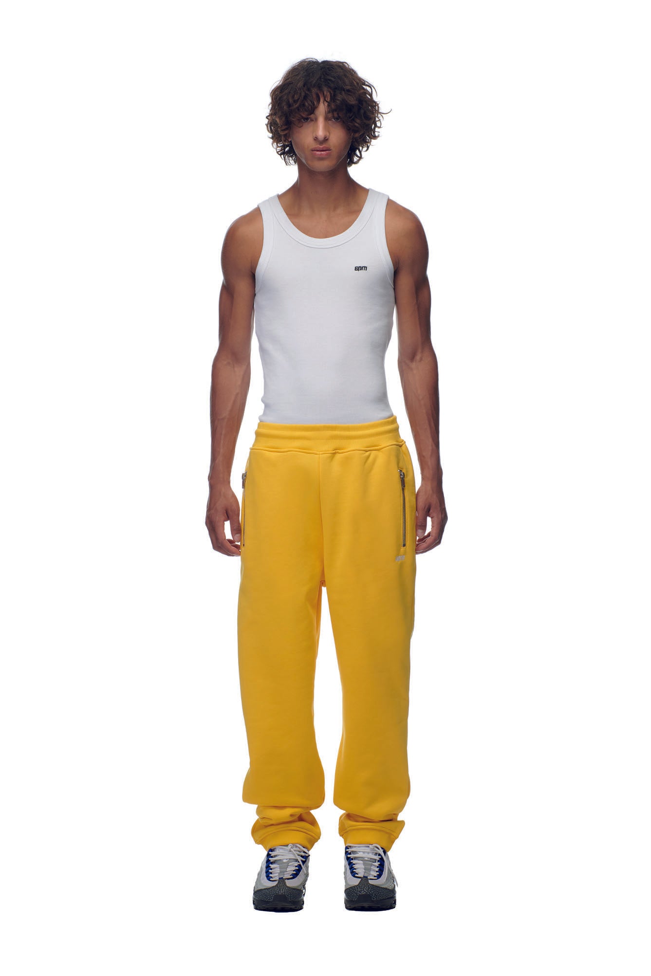 ZIP JOGGER YELLOW