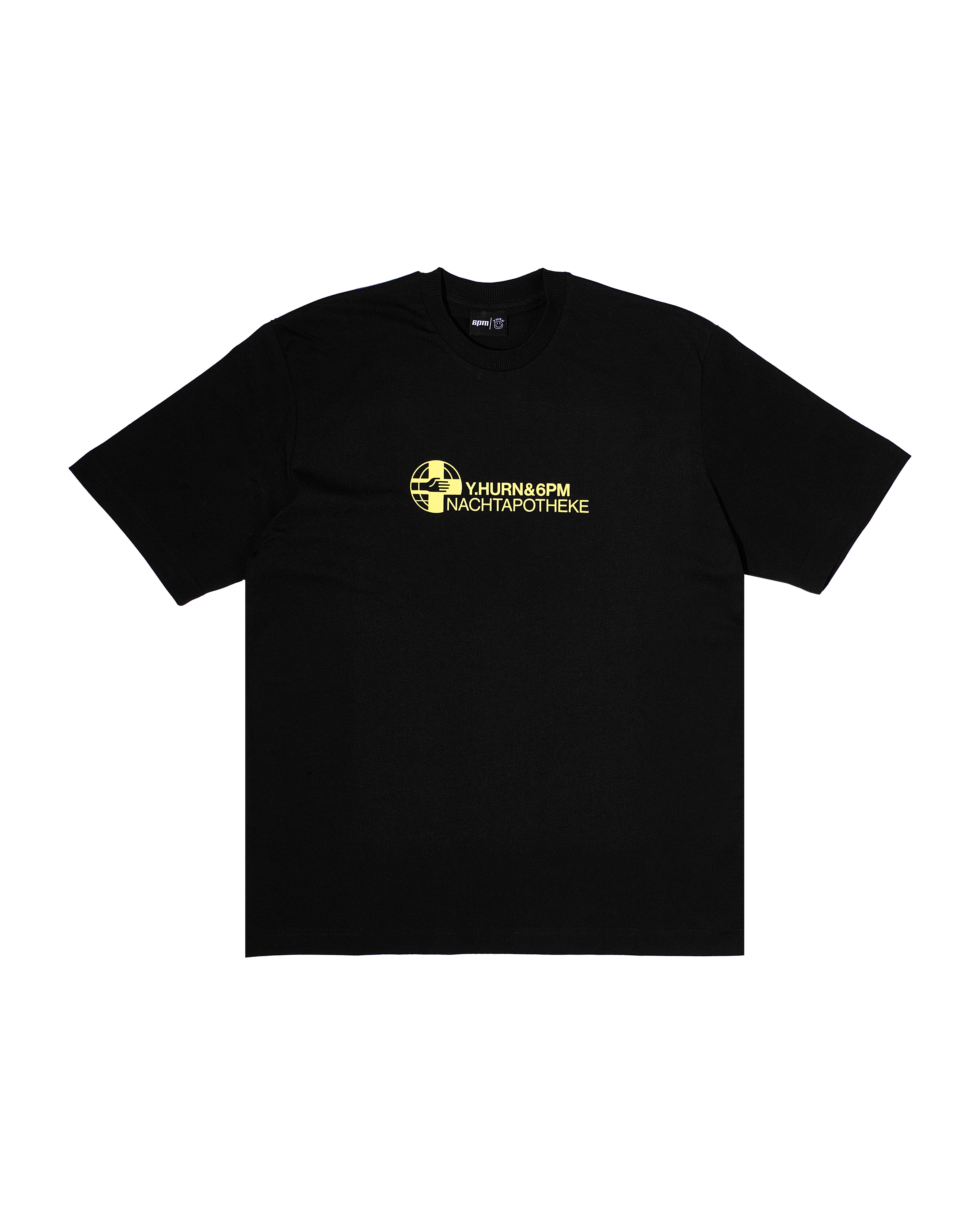 NACHT AP T SHIRT BLACK YELLOW