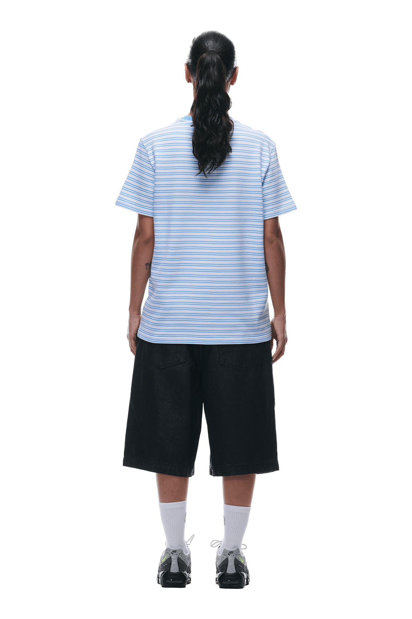 STRIPED T-SHIRT BLUE