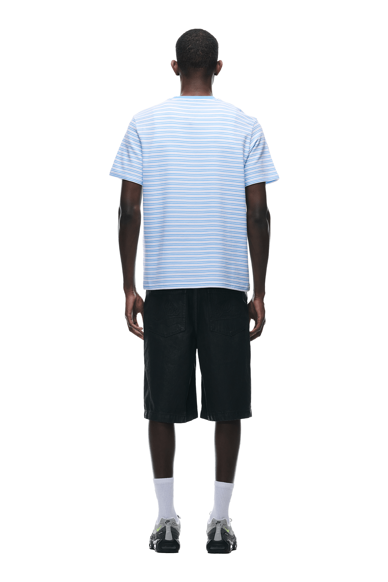 STRIPED T-SHIRT BLUE