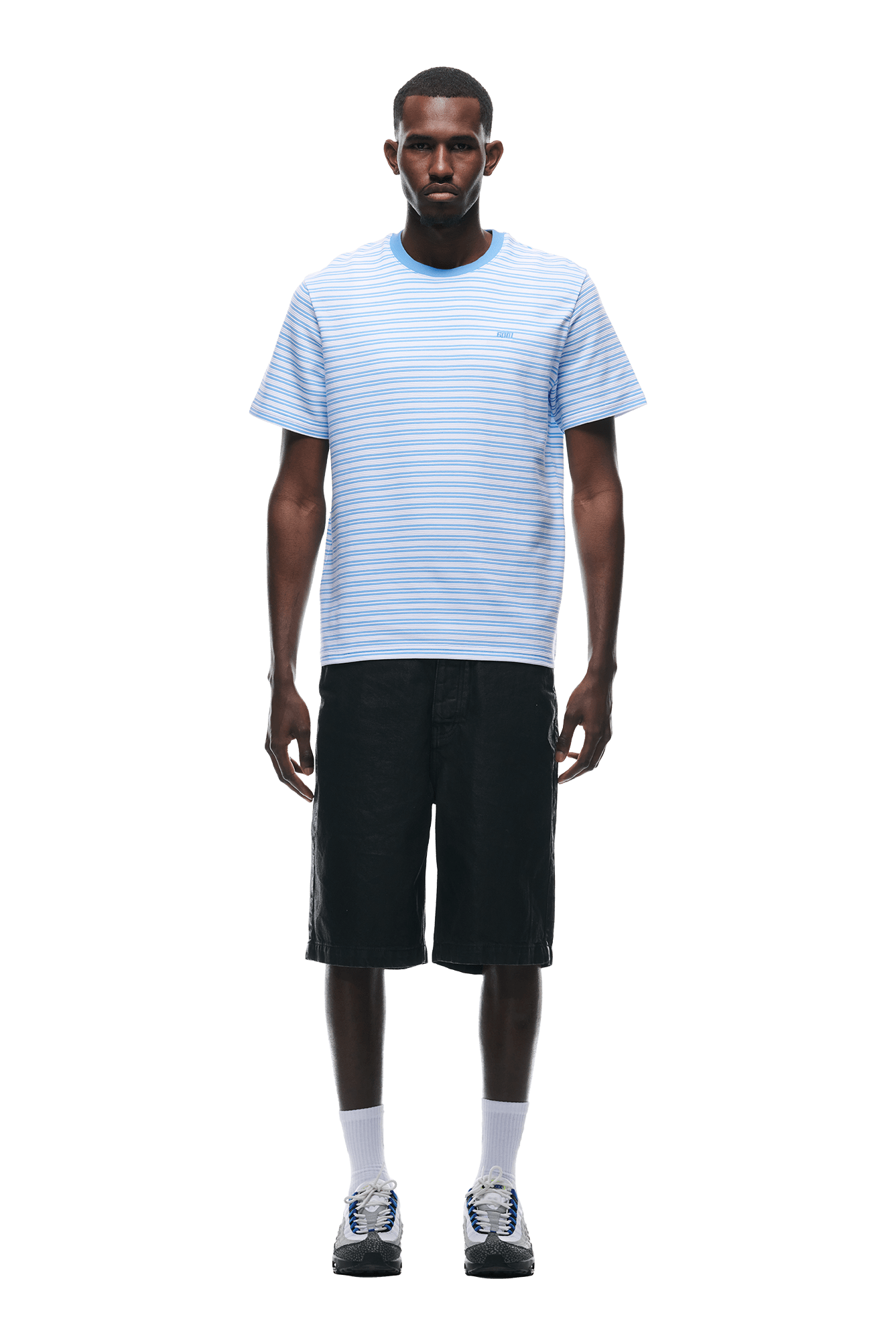 STRIPED T-SHIRT BLUE