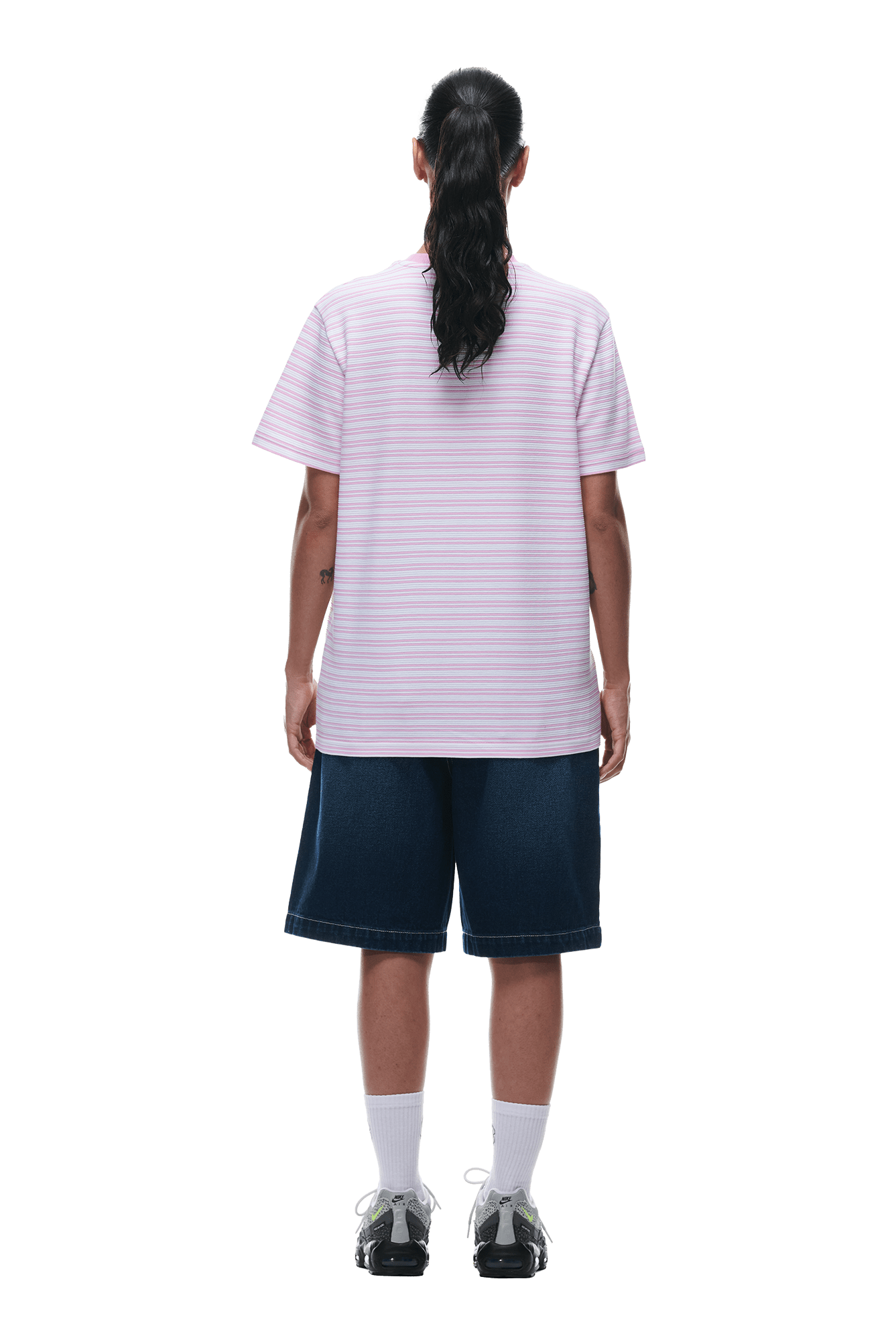 STRIPED T-SHIRT PINK