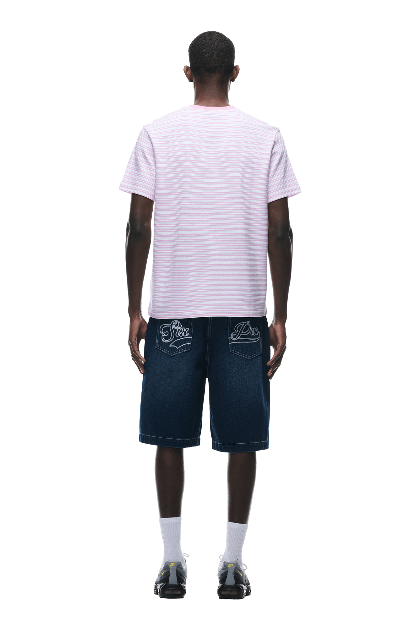 STRIPED T-SHIRT PINK