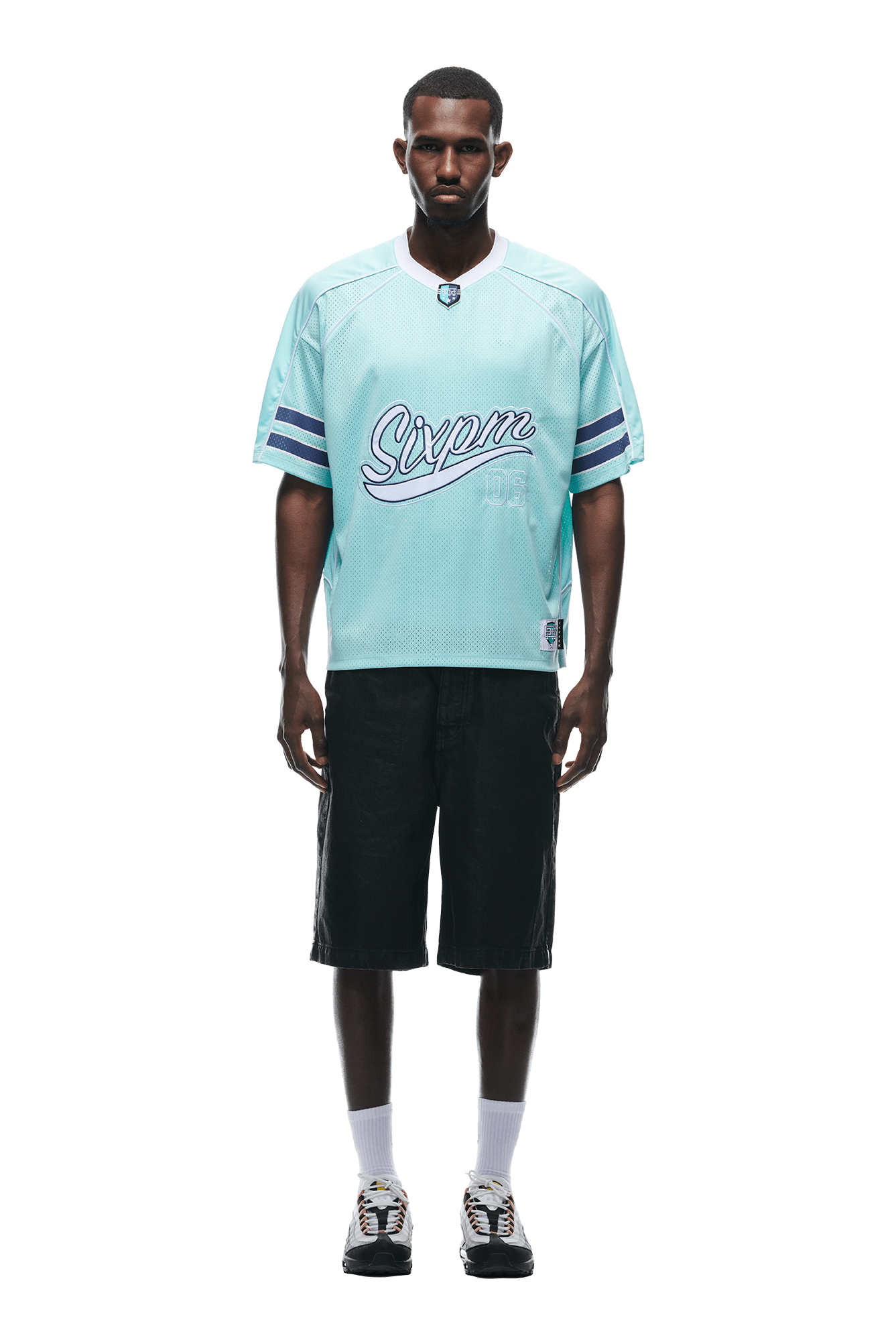 SUMMER FOOTBALL JERSEY TURQUOISE