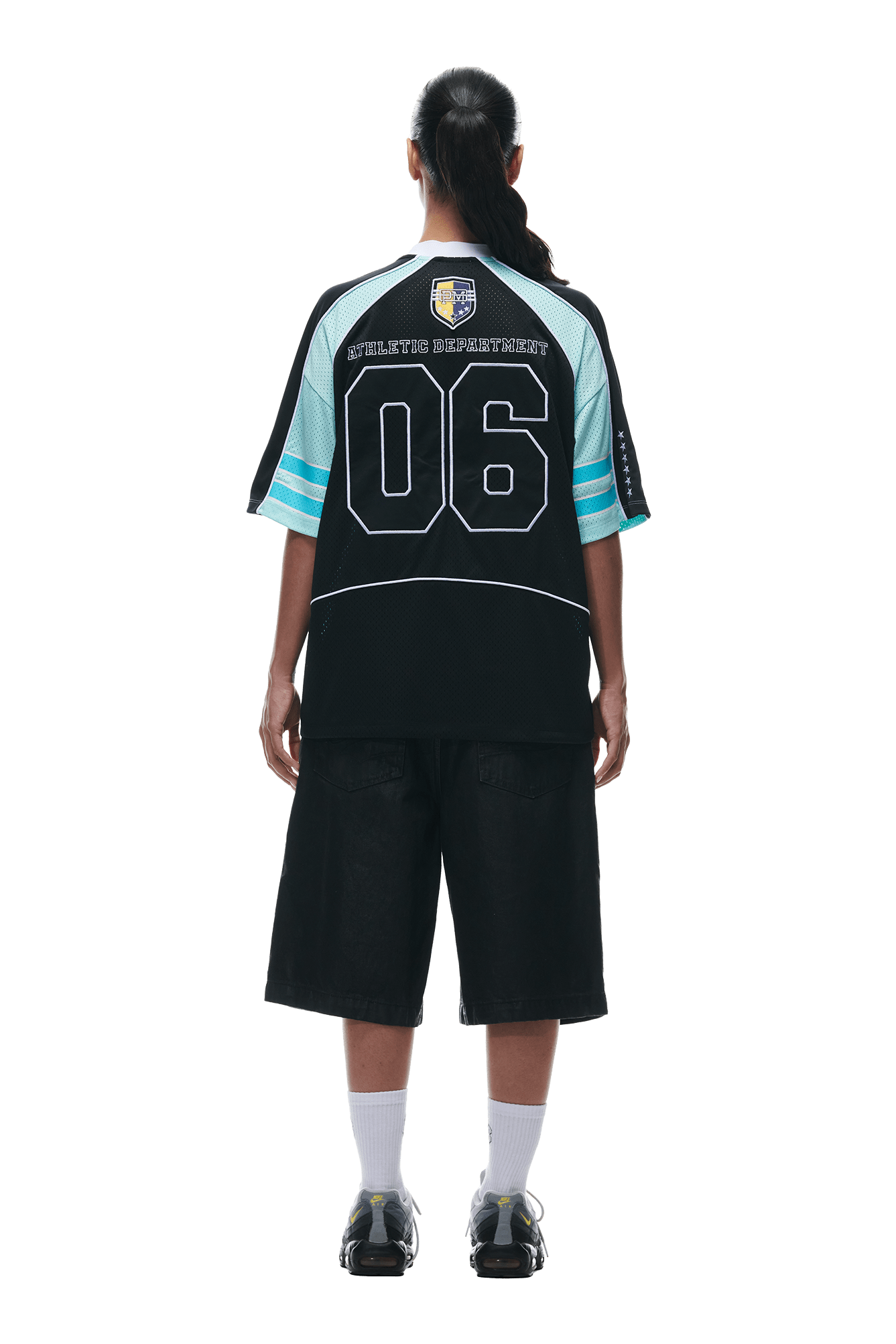 SUMMER FOOTBALL JERSEY BLACK