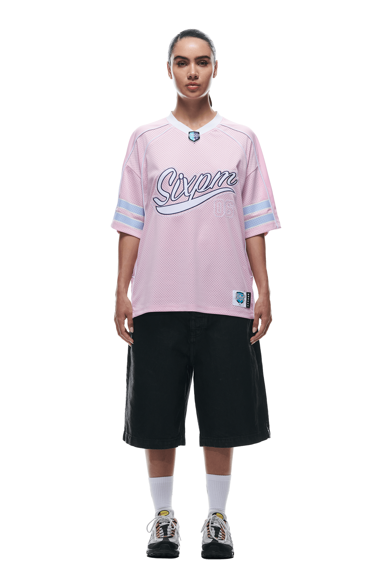 SUMMER FOOTBALL JERSEY PINK