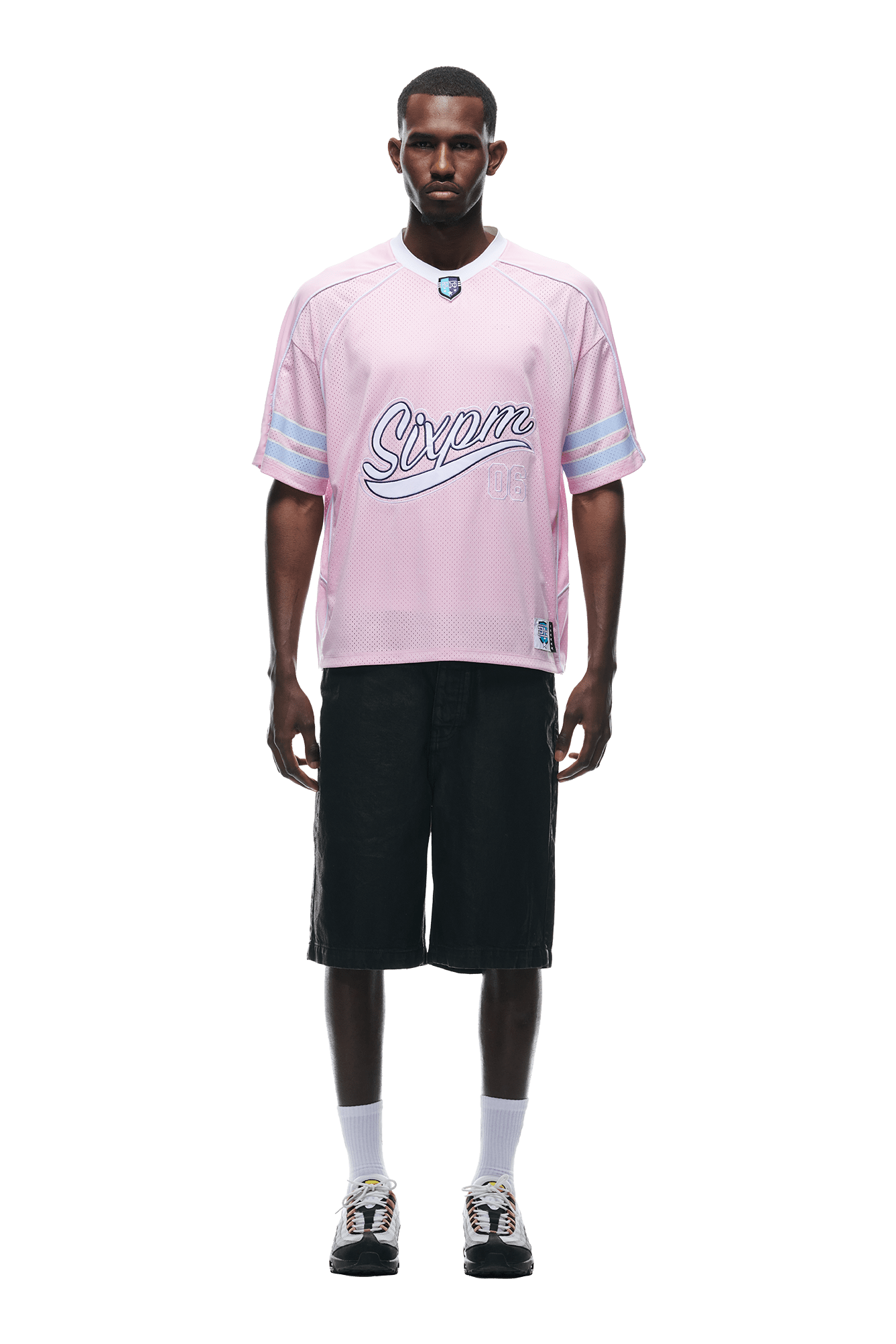 SUMMER FOOTBALL JERSEY PINK