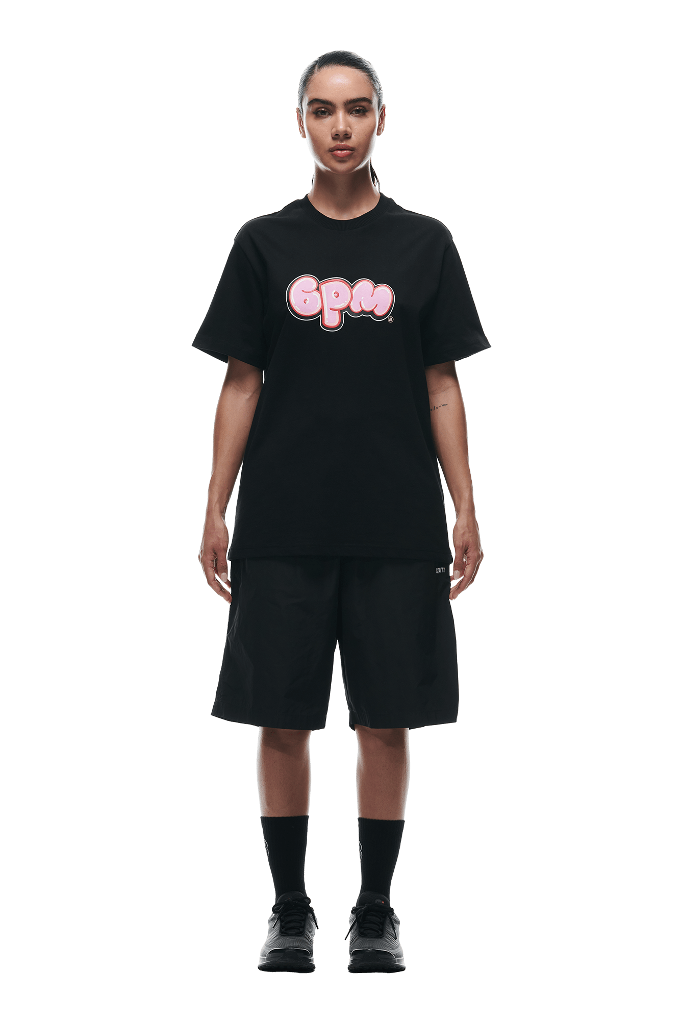 BUBBLE LOGO T-SHIRT BLACK