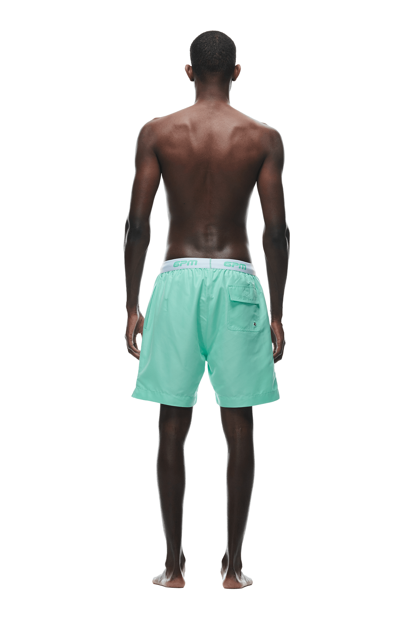 BOXER SWIM SHORTS LIGHT MOSS