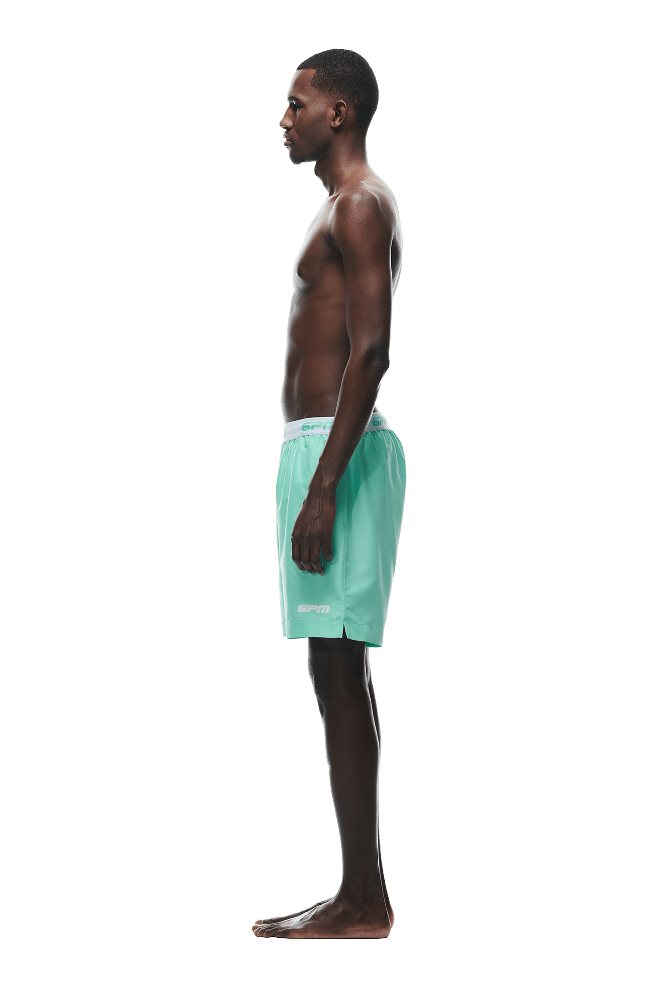 BOXER SWIM SHORTS LIGHT MOSS