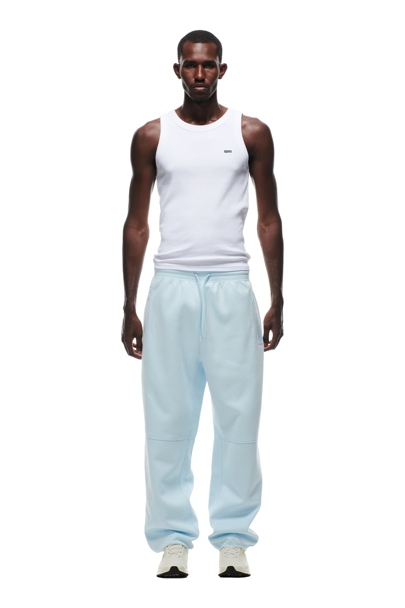 WIDE ROADMAN PANTS ICE BLUE