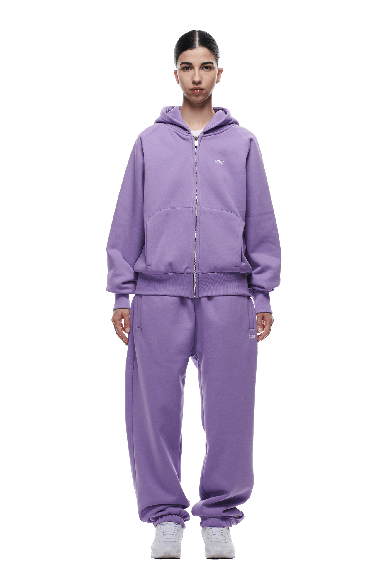 ZIP HOODIE LAVENDER