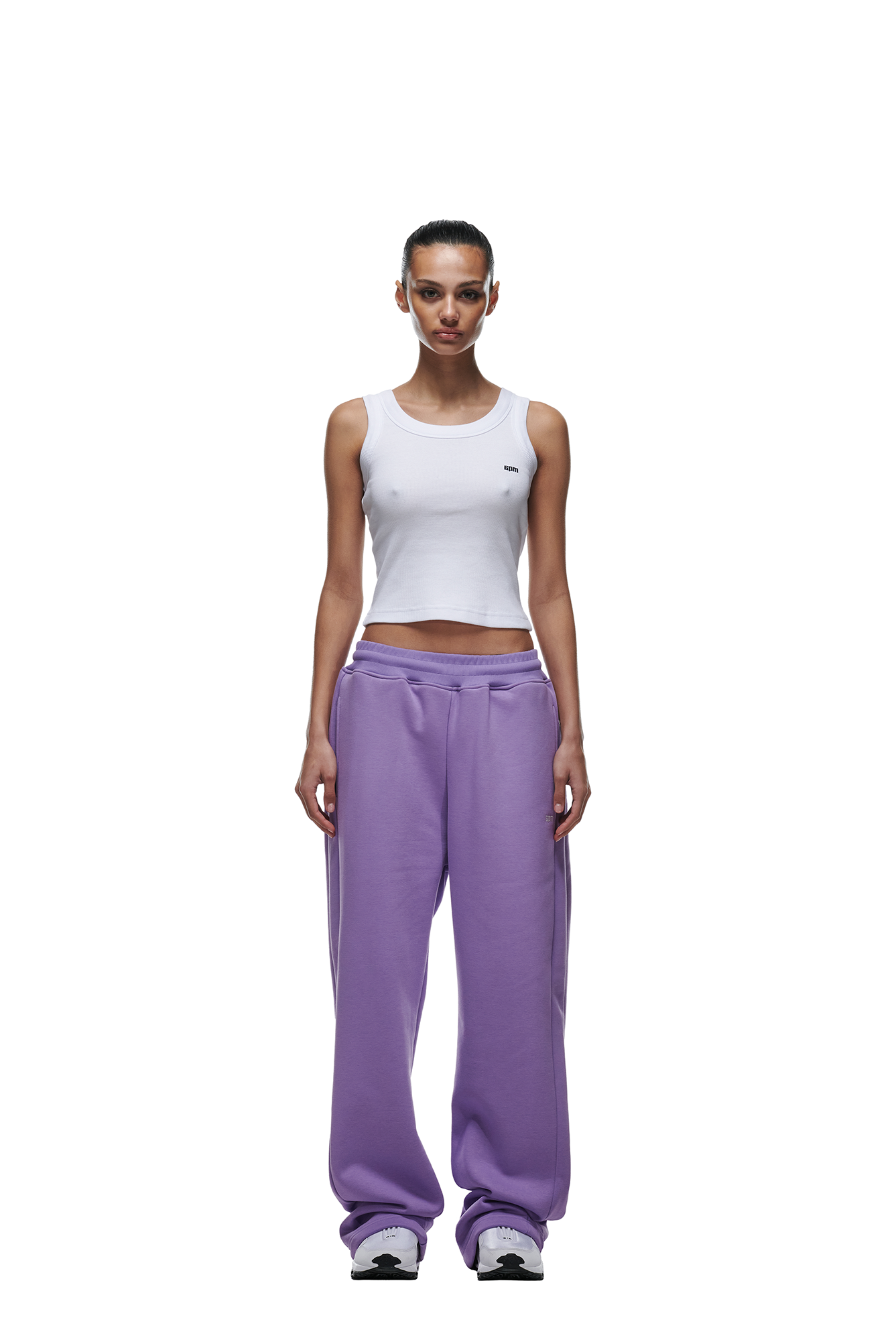 OPEN LEG JOGGER LAVENDER