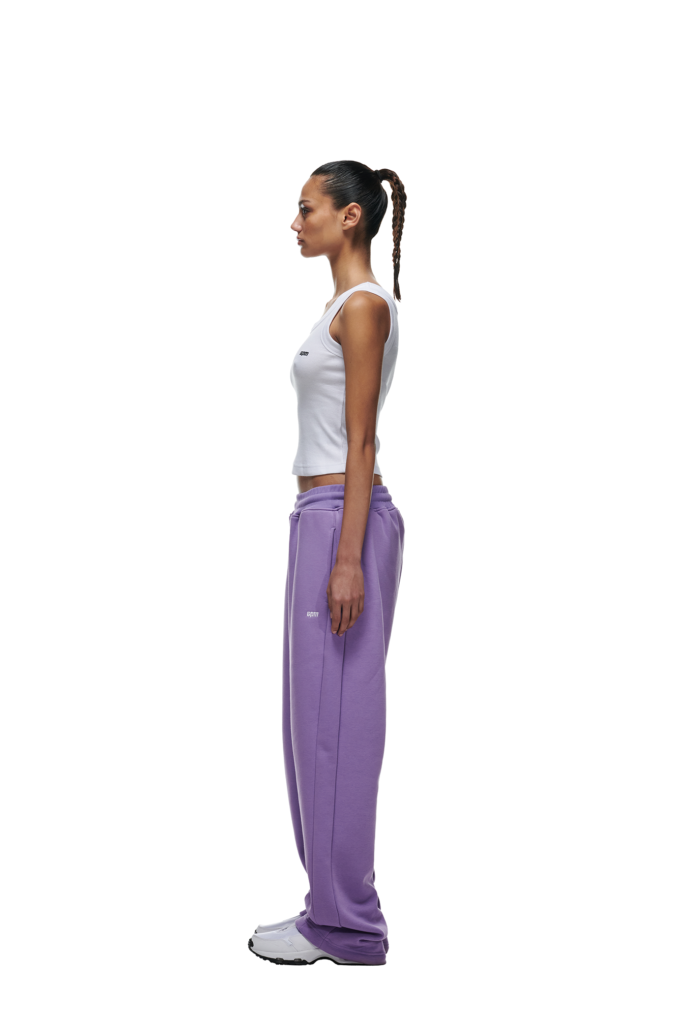 OPEN LEG JOGGER LAVENDER