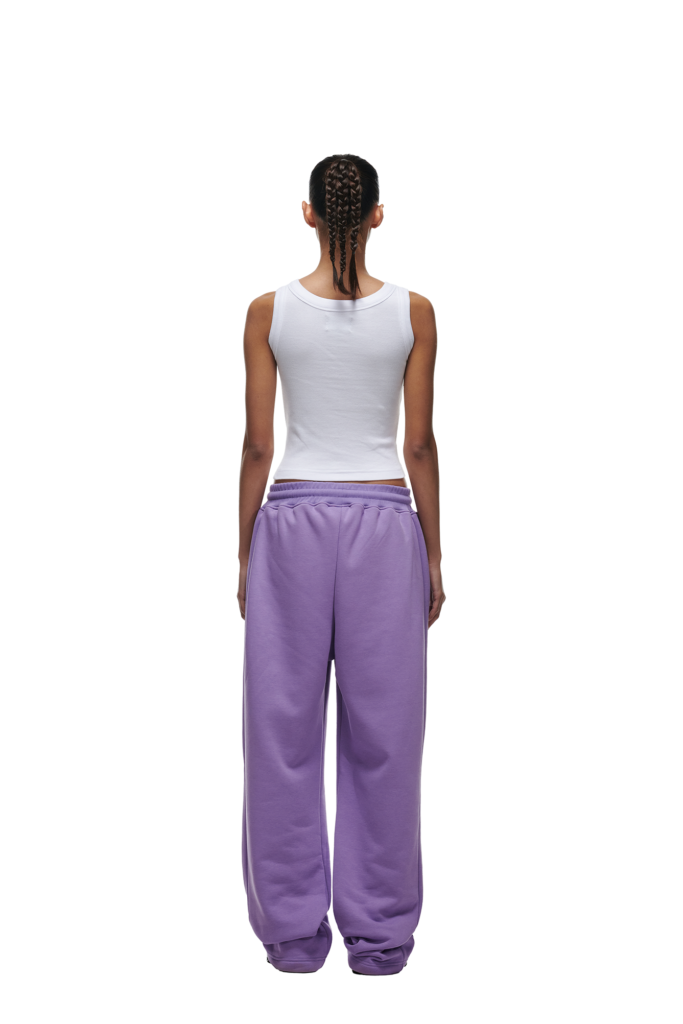 OPEN LEG JOGGER LAVENDER