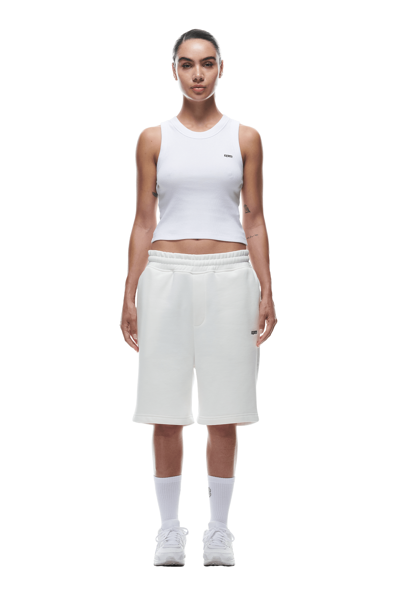 PLUS SHORTS COCONUT WHITE