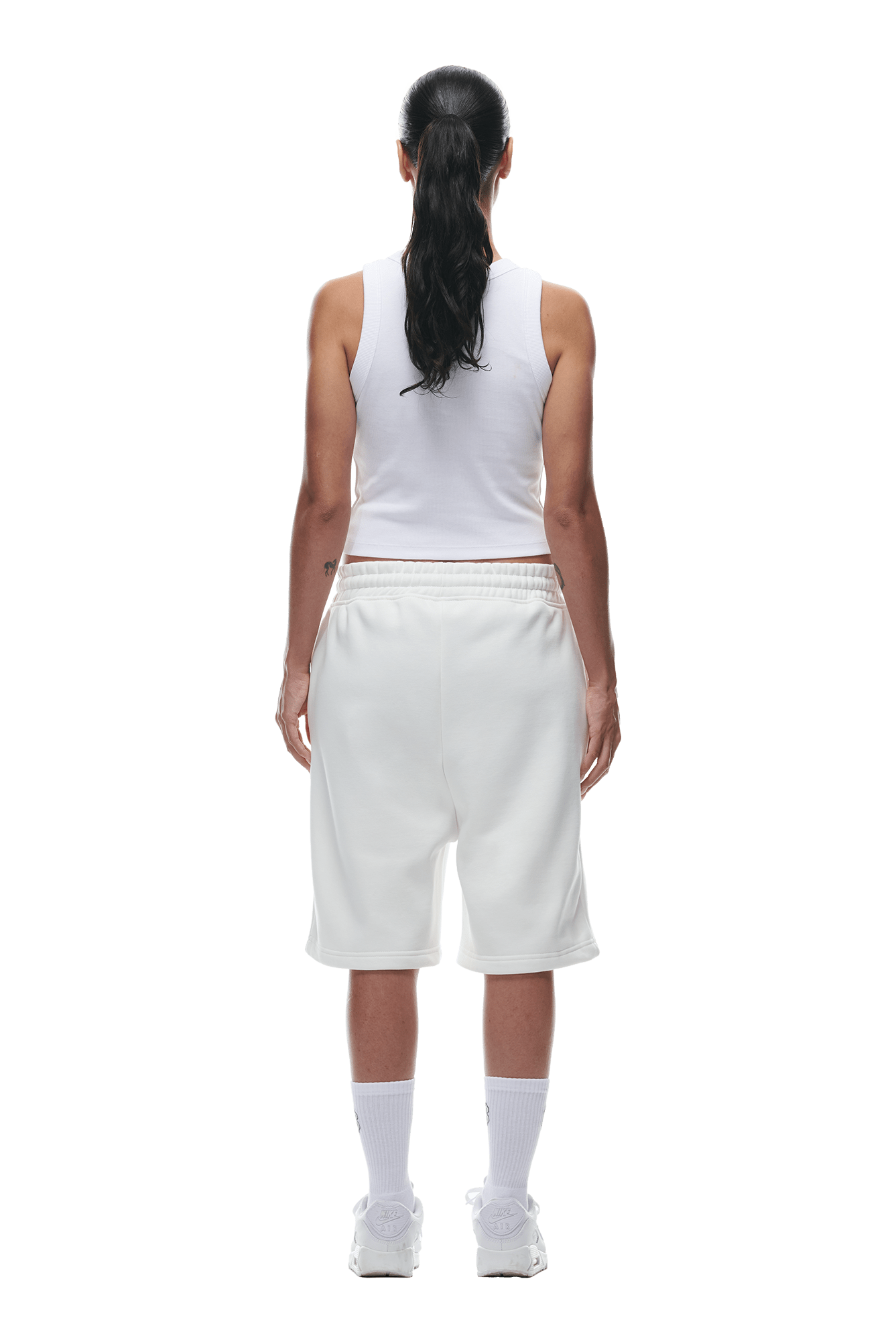 PLUS SHORTS COCONUT WHITE