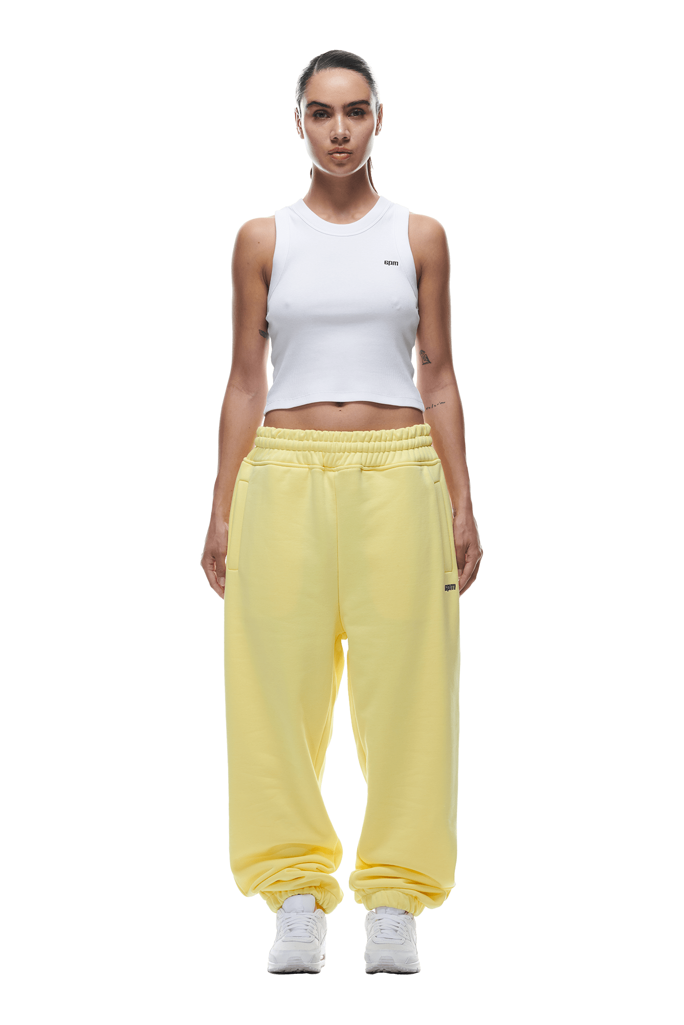 CUFF JOGGER BRIGHT LEMON