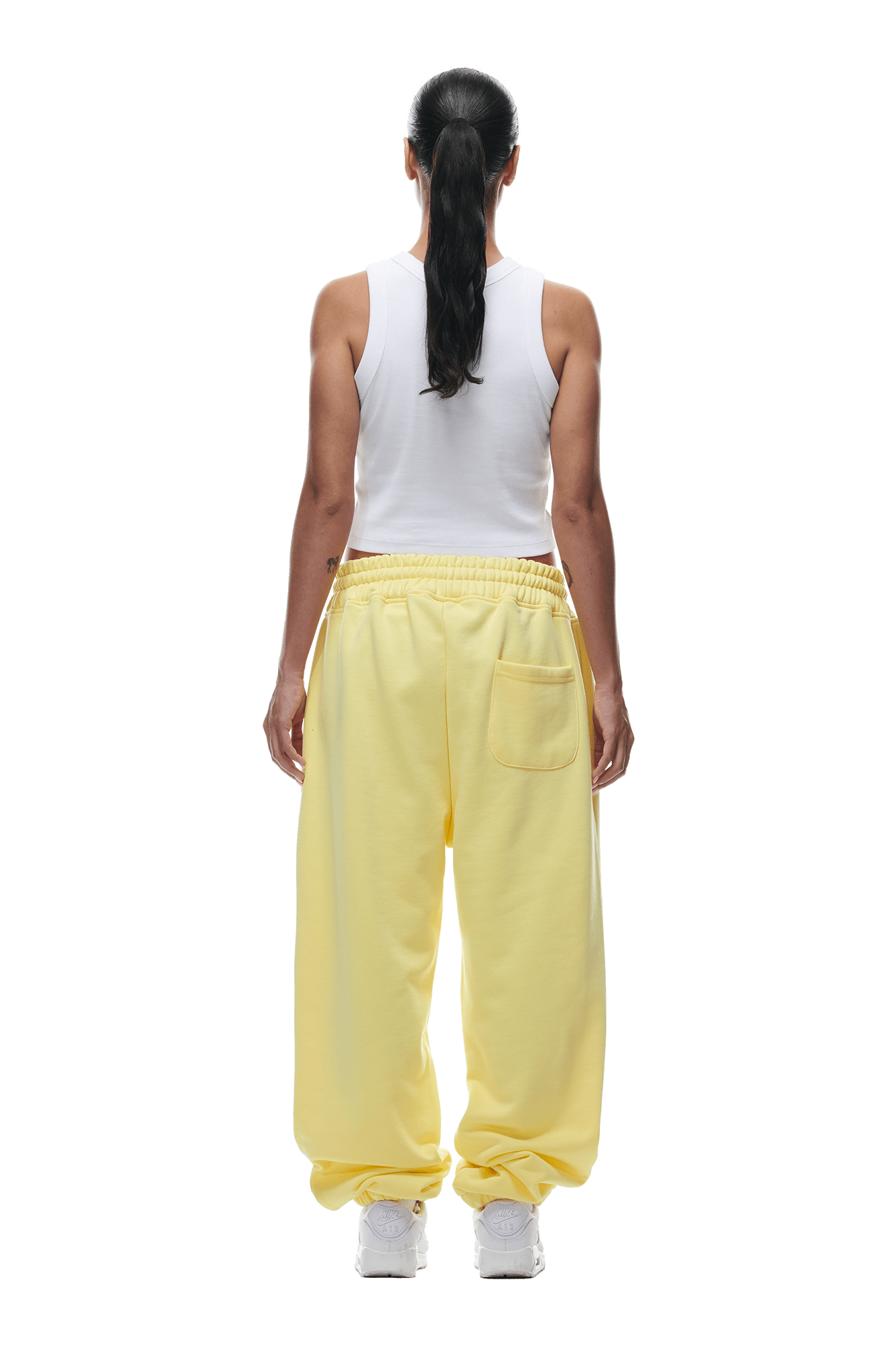 CUFF JOGGER BRIGHT LEMON