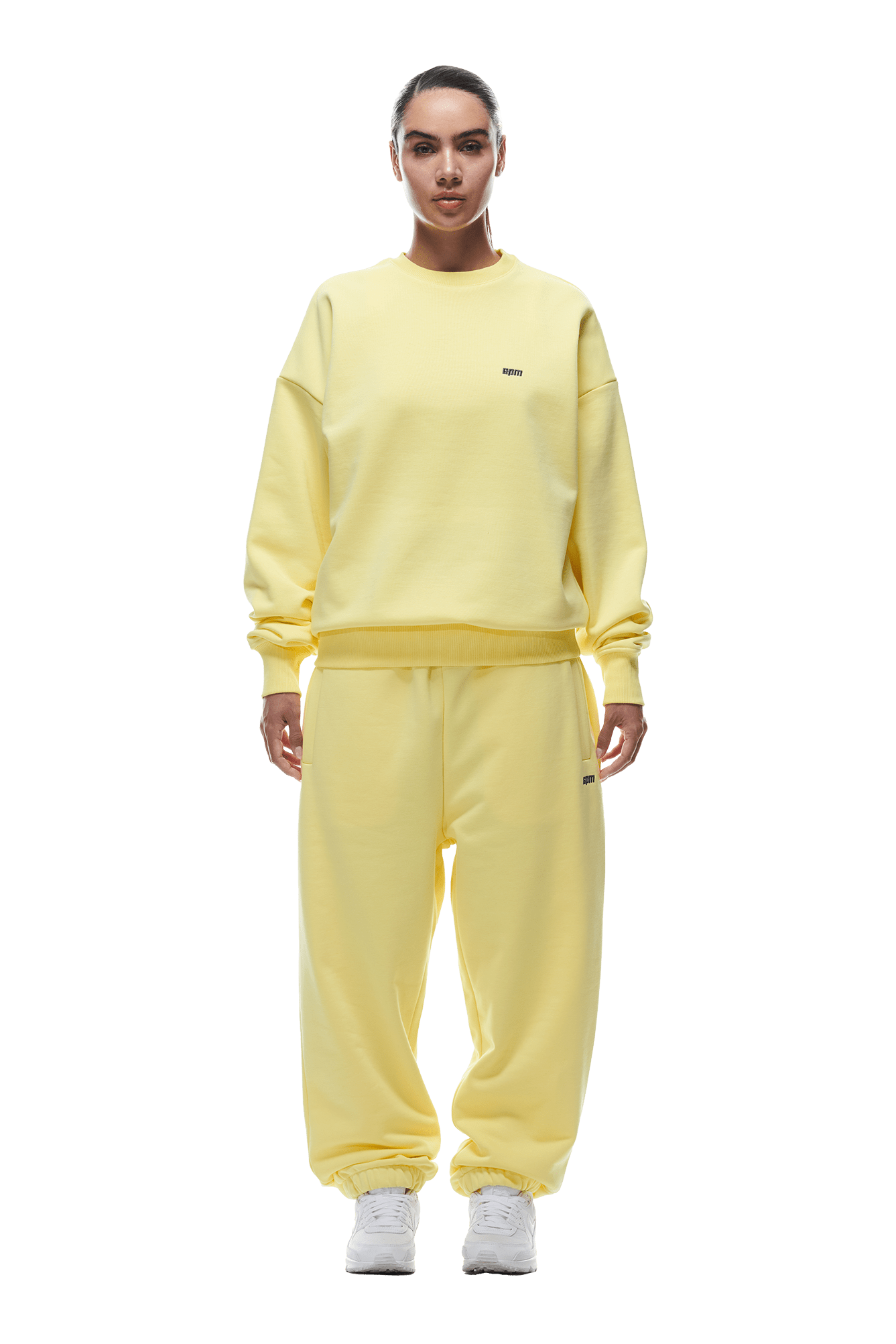 CREWNECK BRIGHT LEMON