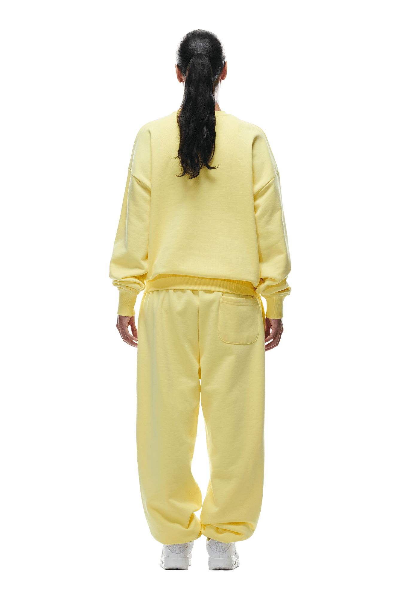 CREWNECK BRIGHT LEMON