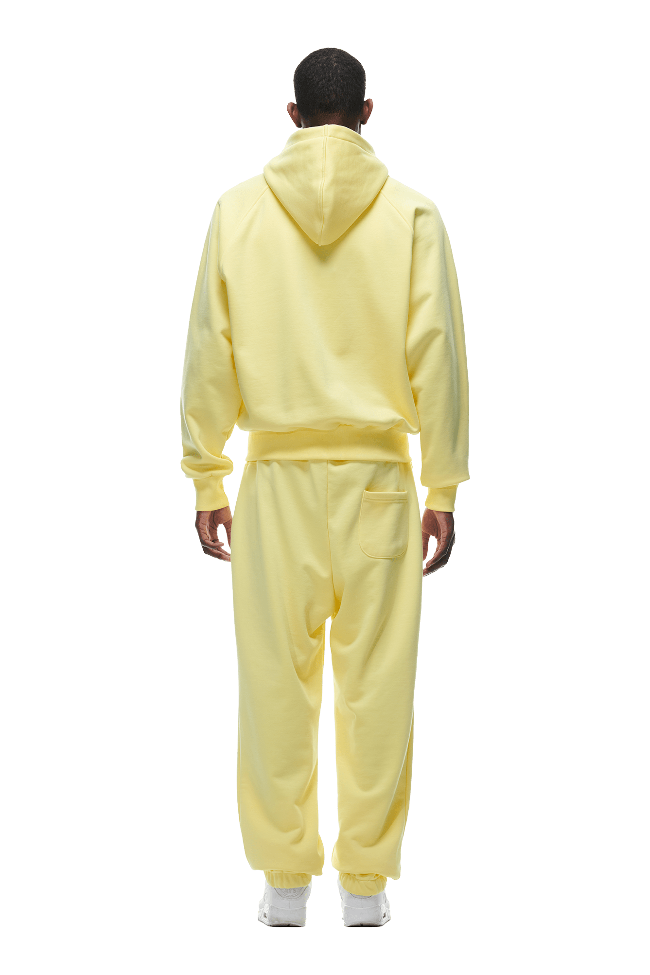 ZIP HOODIE BRIGHT LEMON