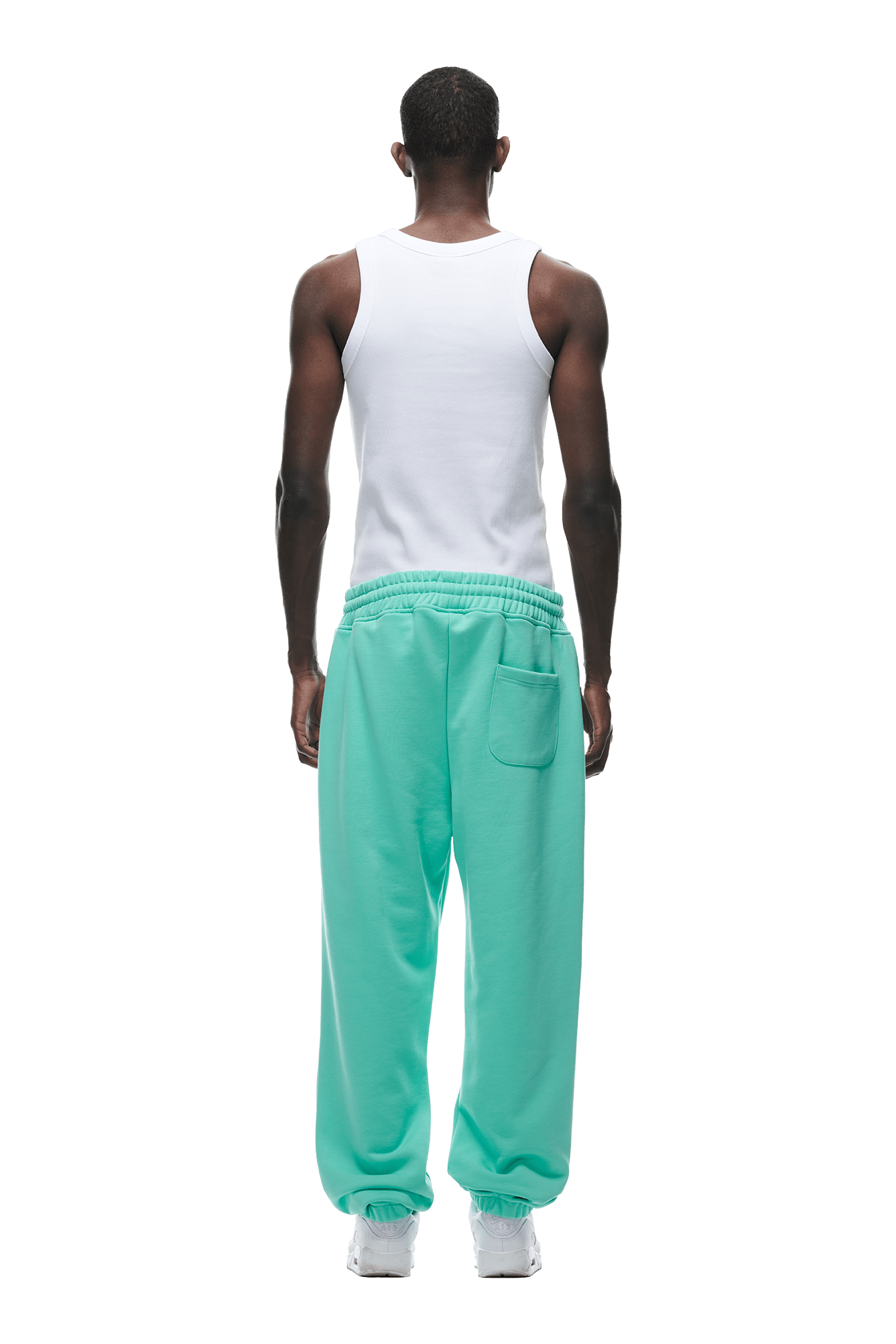 CUFF JOGGER LIGHT MOSS