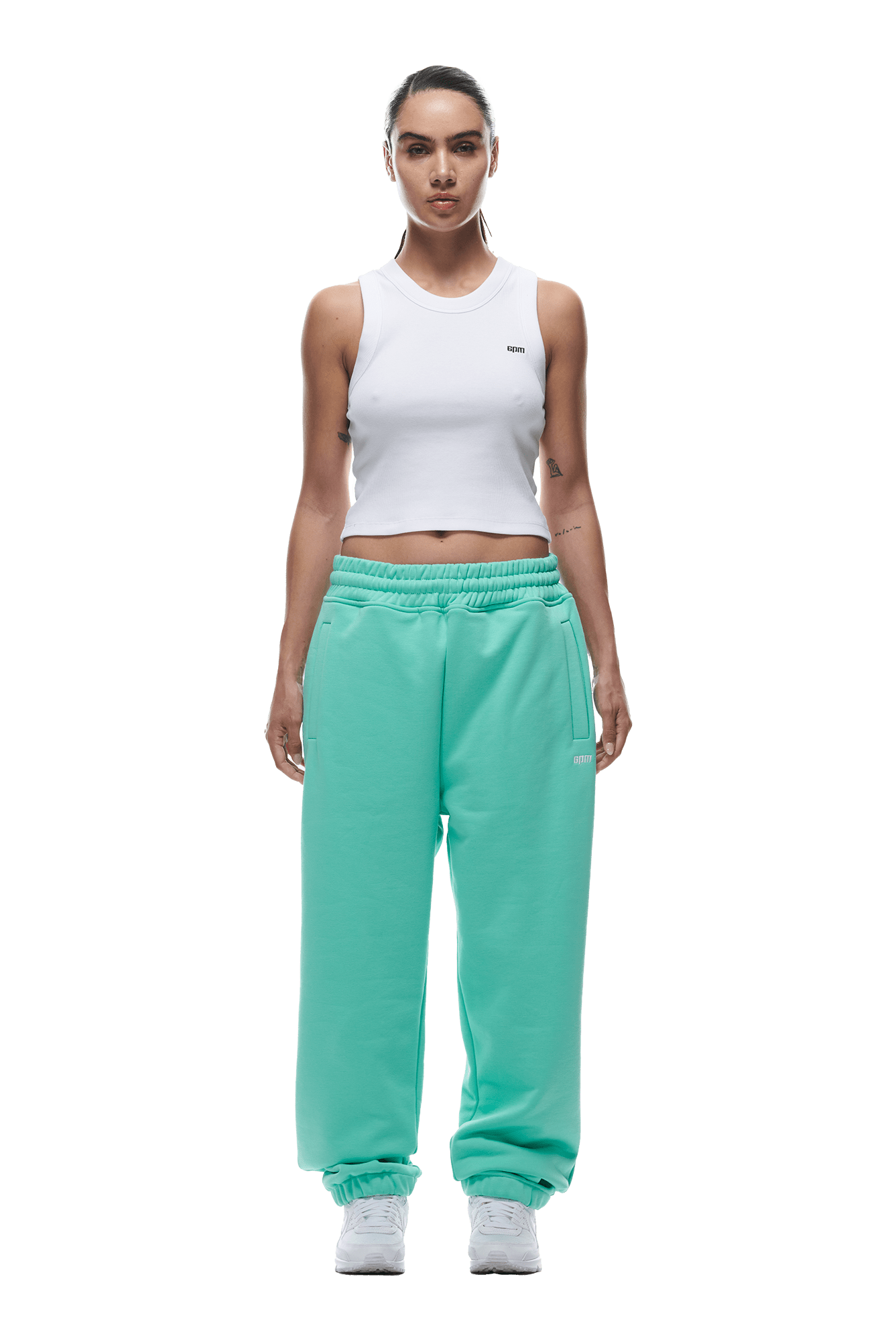 CUFF JOGGER LIGHT MOSS