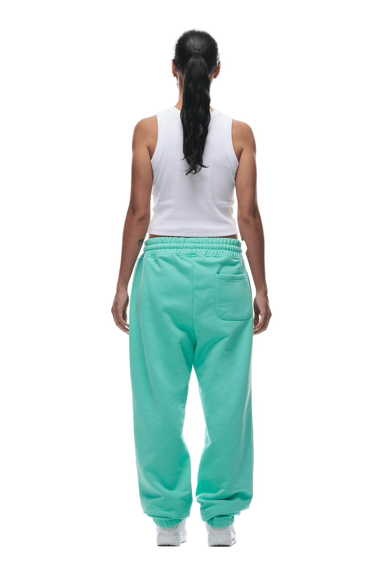 CUFF JOGGER LIGHT MOSS