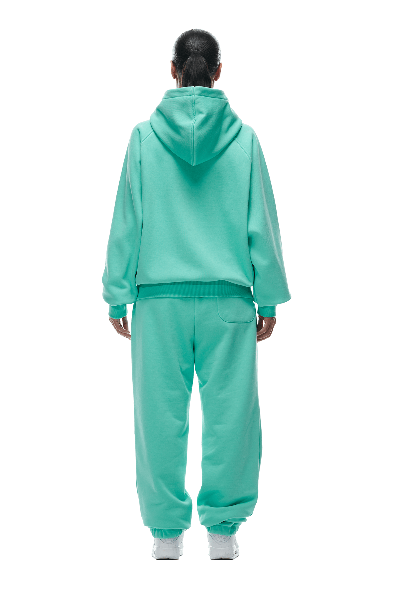 ZIP HOODIE LIGHT MOSS