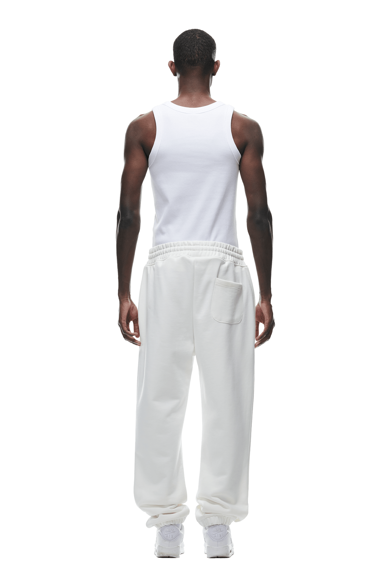 CUFF JOGGER COCONUT WHITE