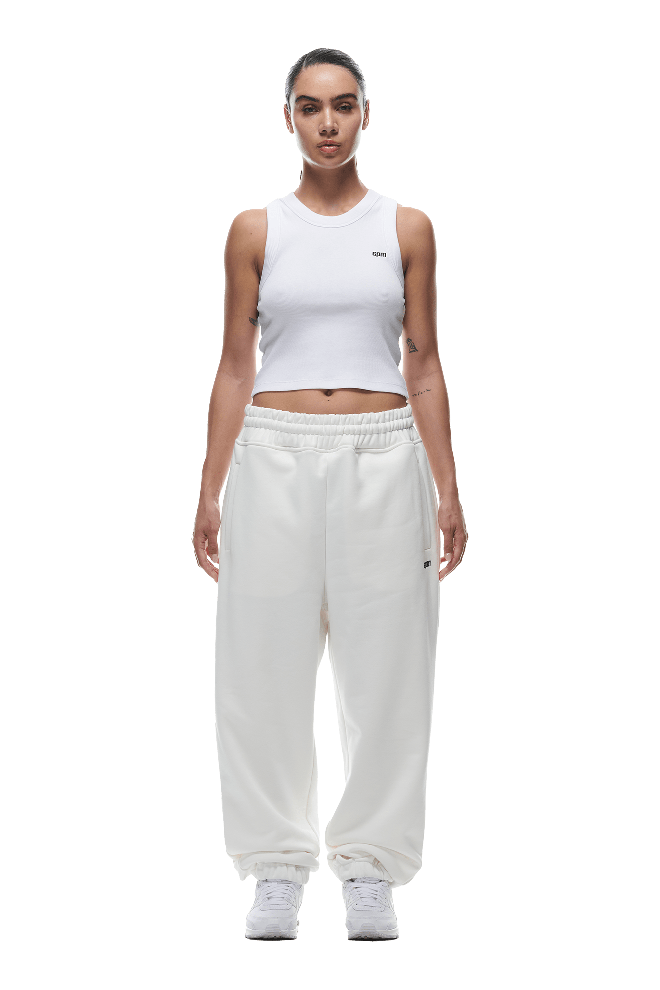 CUFF JOGGER COCONUT WHITE