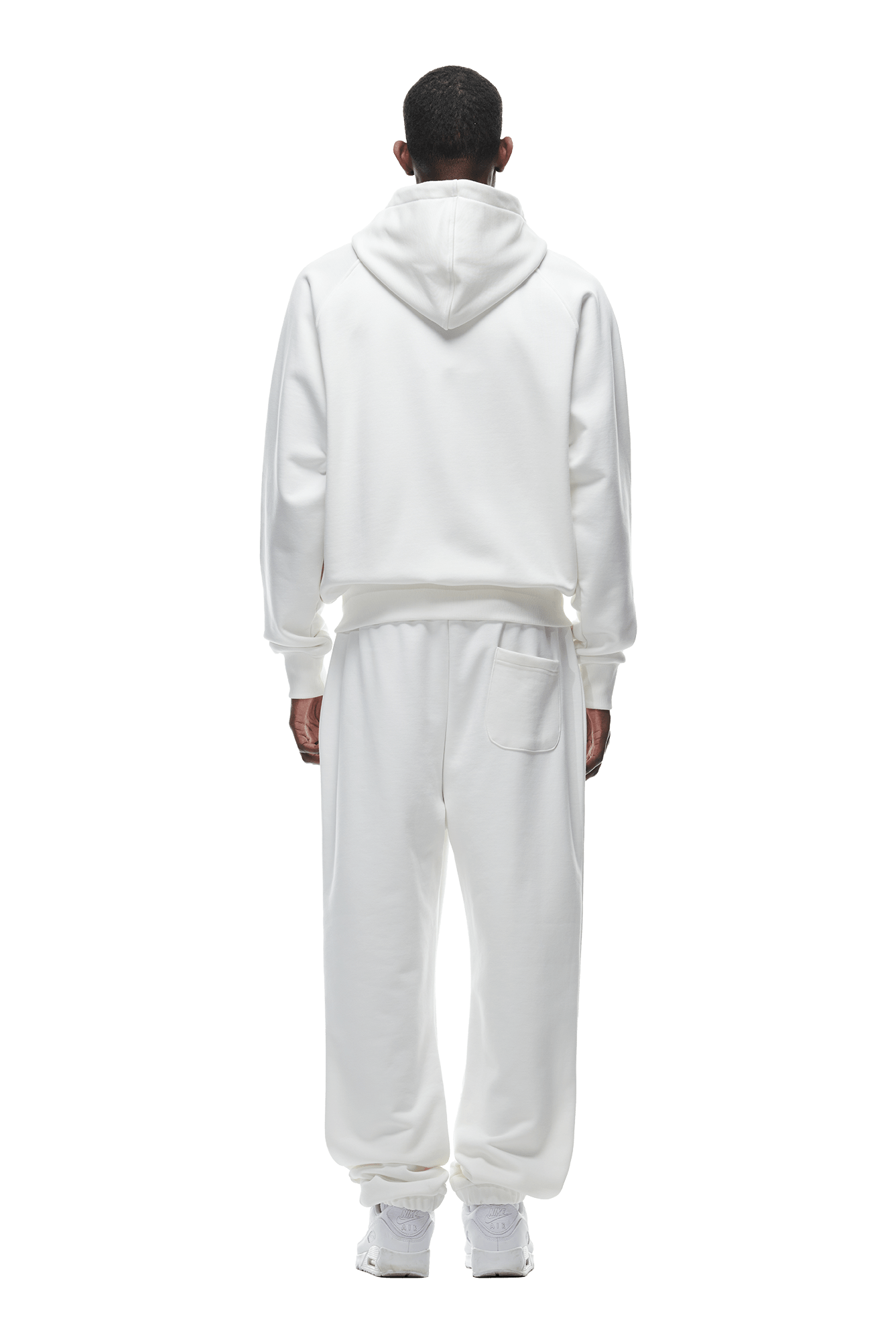 ZIP HOODIE COCONUT WHITE