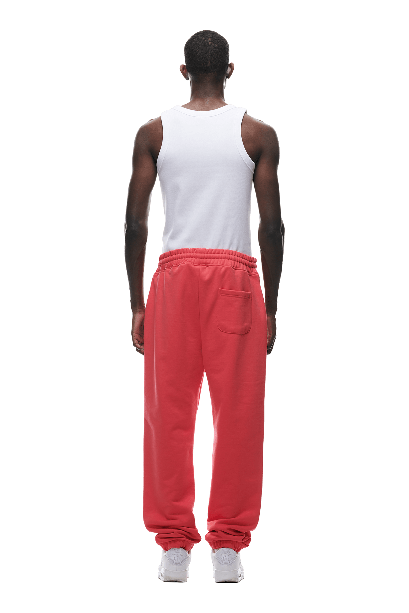 CUFF JOGGER HIBISCUS PINK