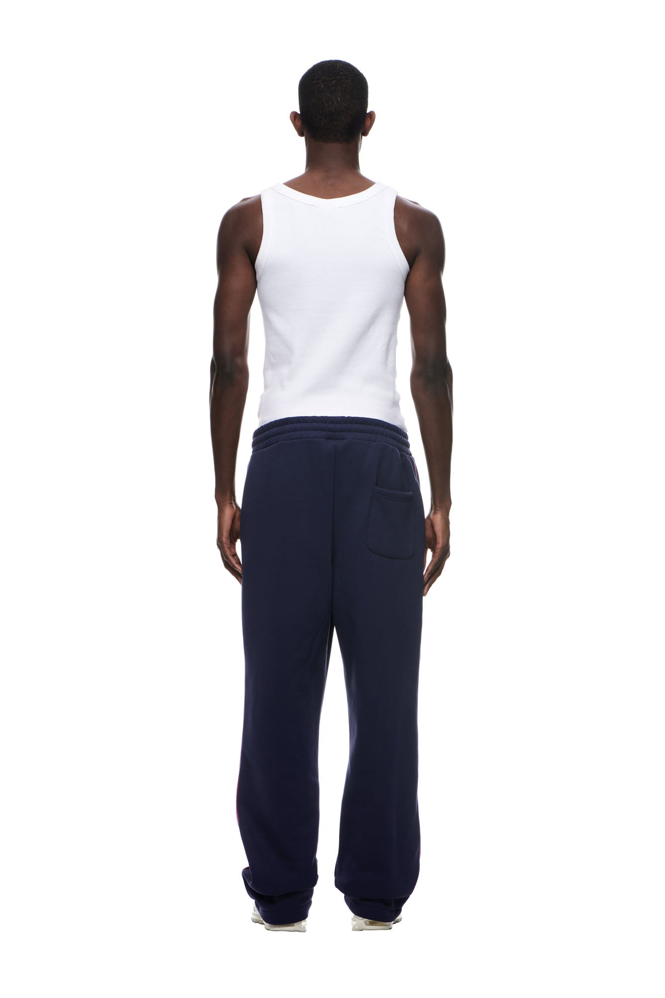 RECORDS OPEN LEG JOGGER DEEP BLUE