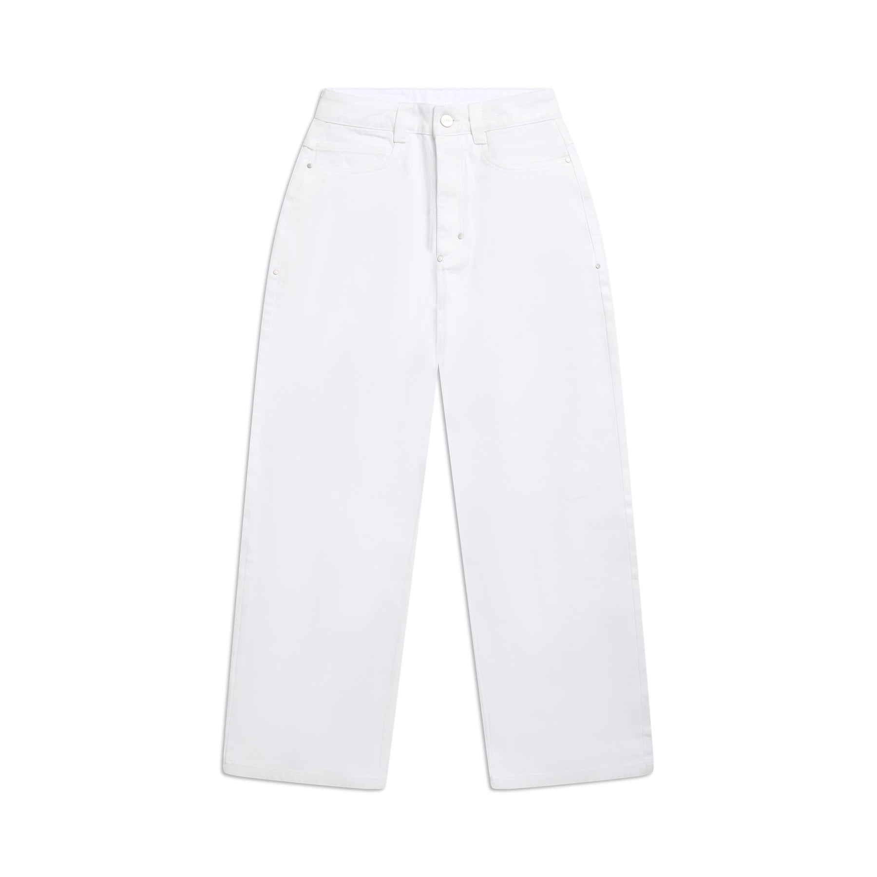 WAX COATED DENIM WHITE