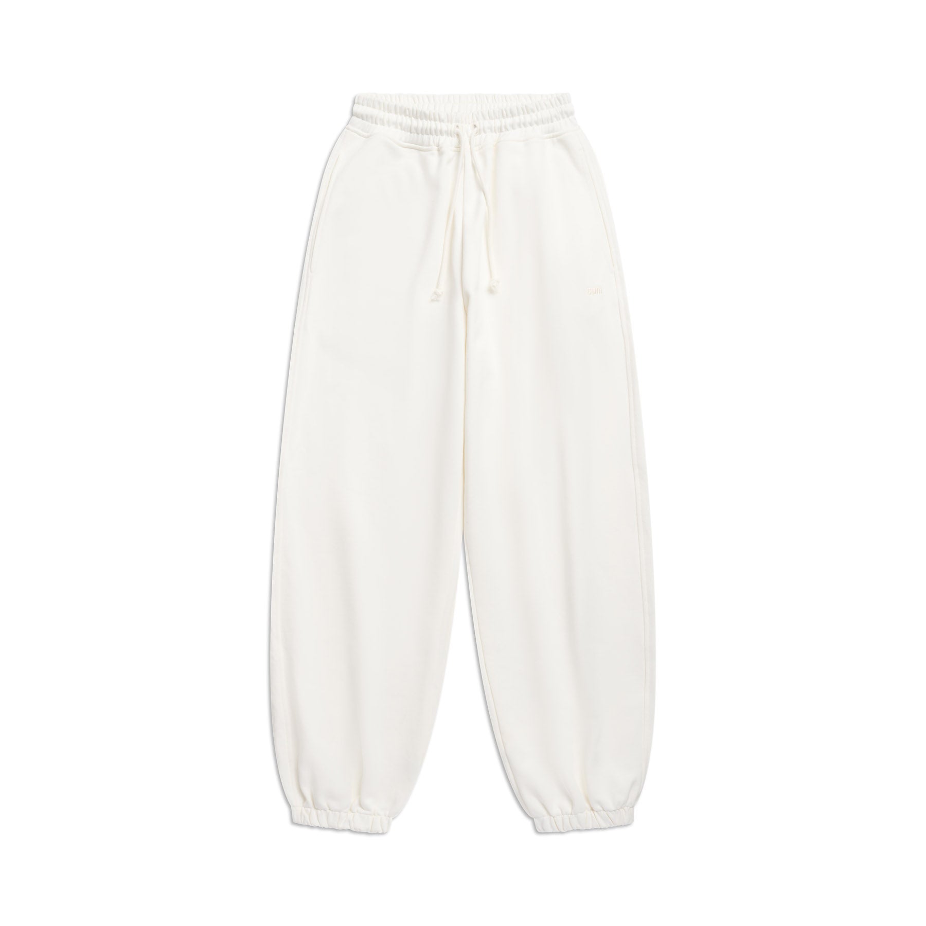 SUPER WIDE JOGGER COCONUT WHITE