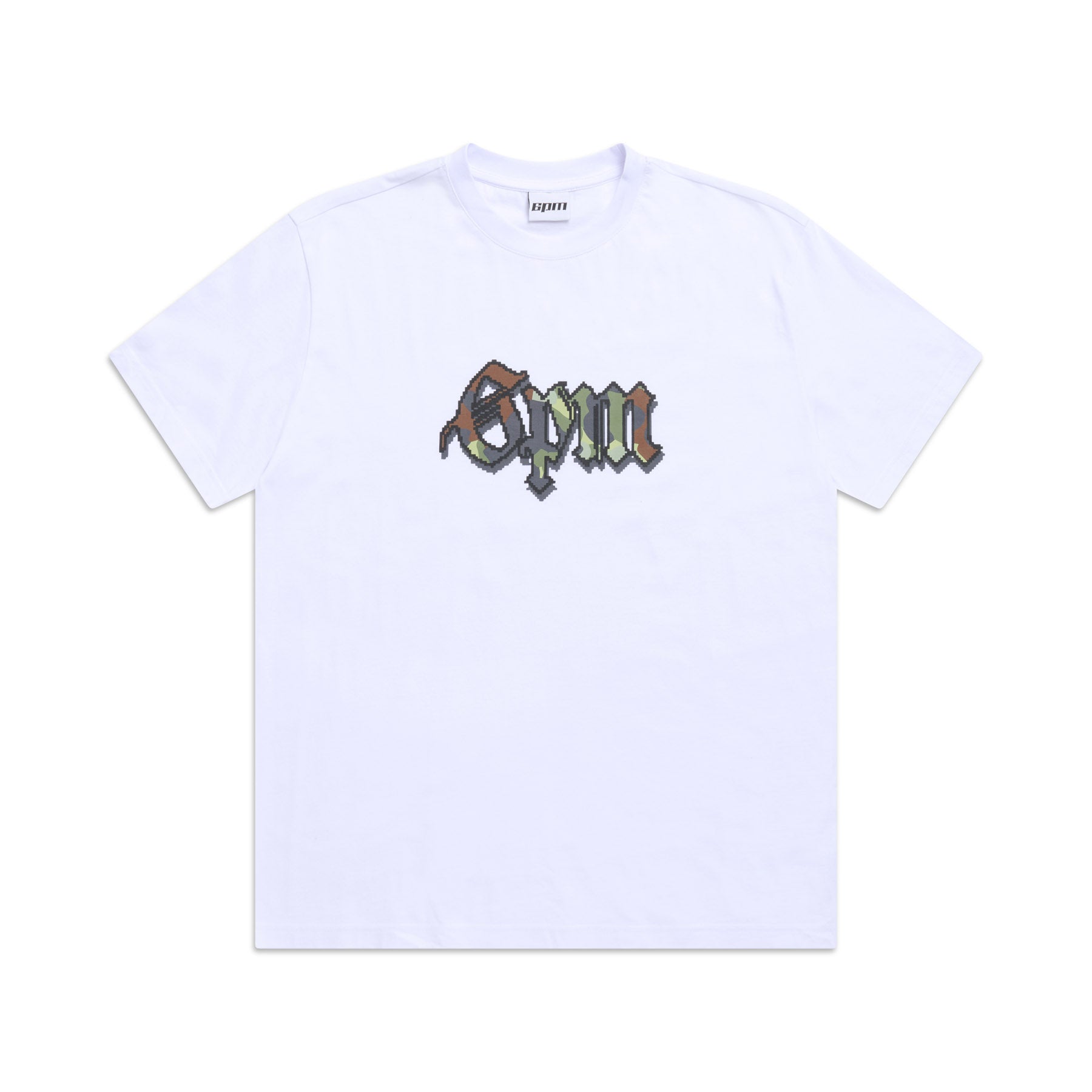 OLD ENGLISH CAMO TEE WHITE