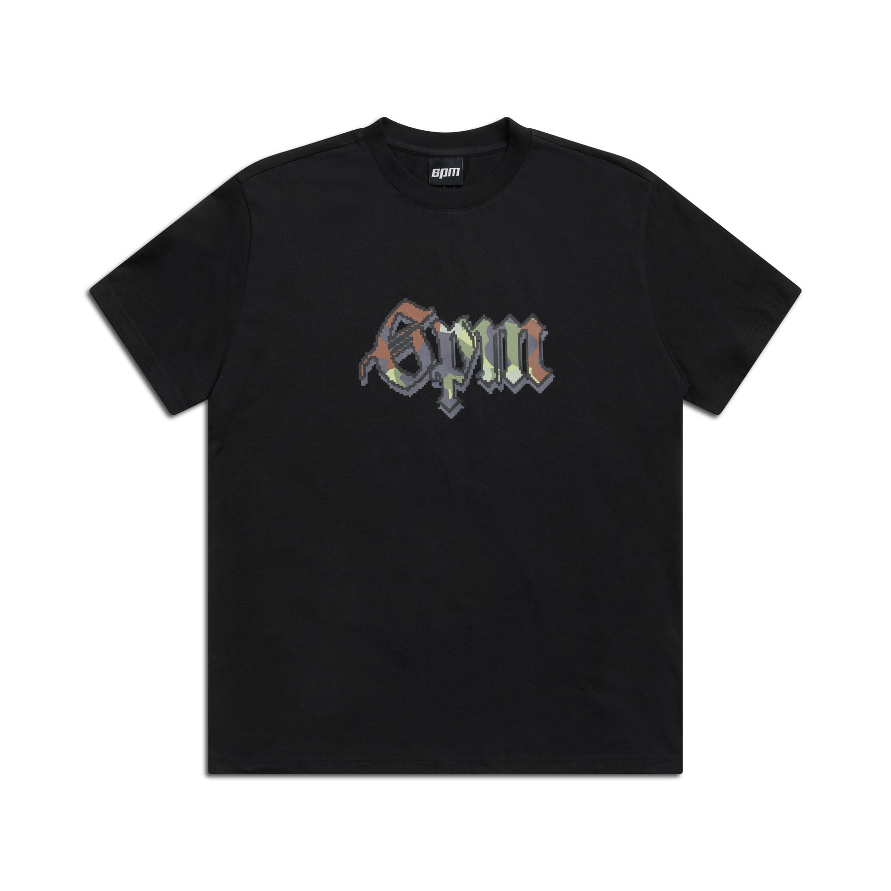 OLD ENGLISH CAMO TEE BLACK