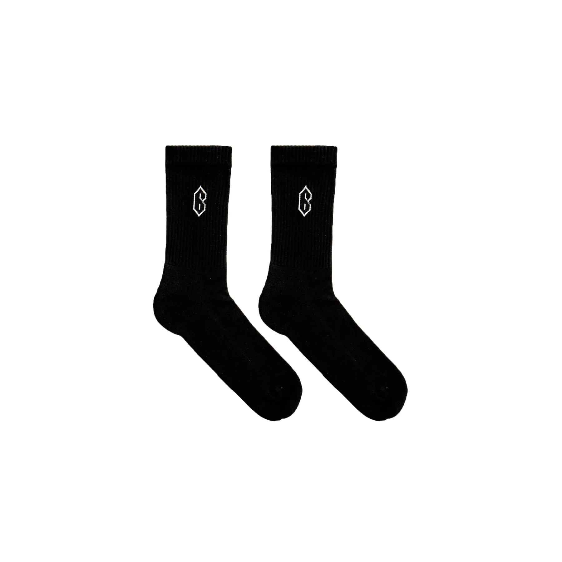 TENNIS SOCKS BLACK (2-PACK)