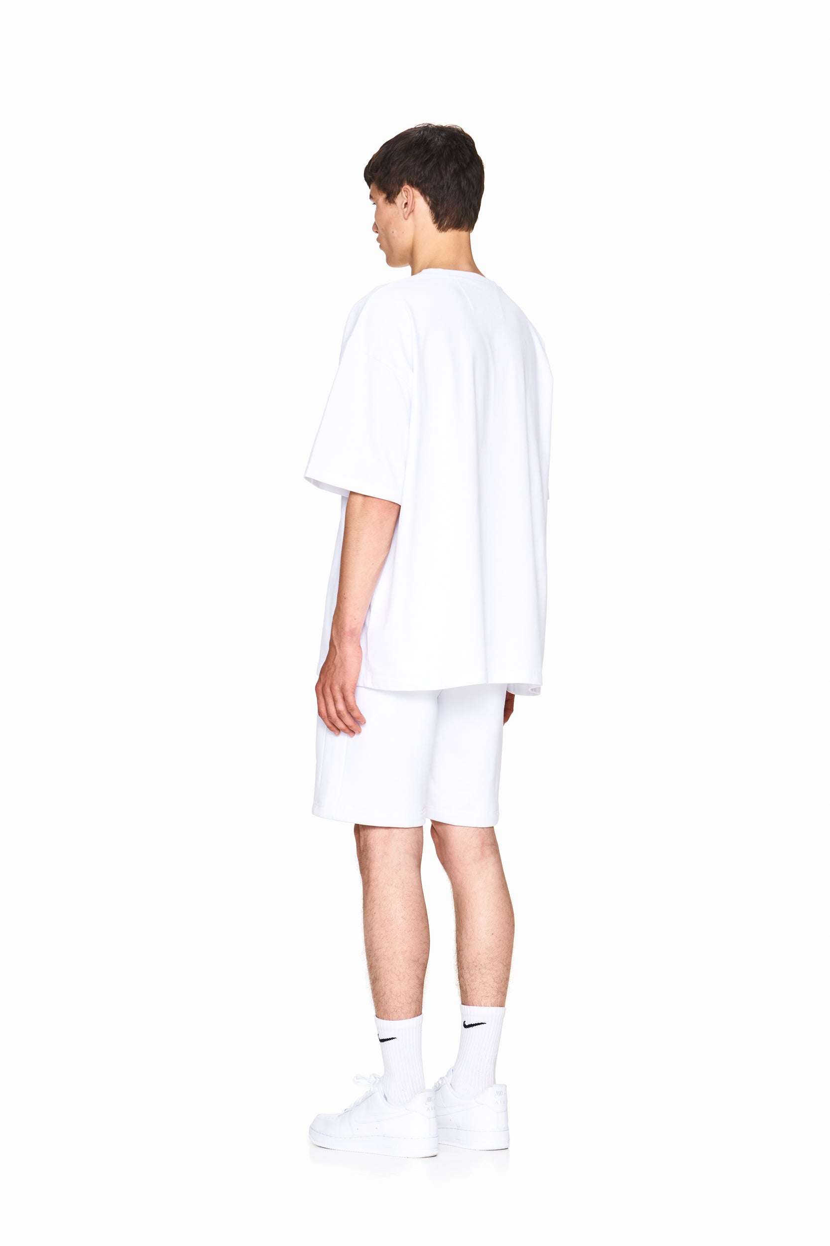 JOGGER SHORTS WHITE